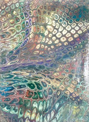 Chameleon pour by Arvind Vanmali (2017)