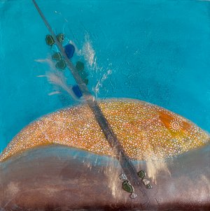 Big fish under water  by Arvind Vanmali (2023)