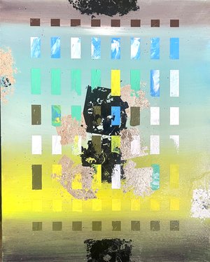 Pixels in a strata sky by Arvind Vanmali (2026)