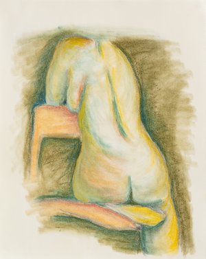 Ryen Figure Study I: Seated by Garnet Ryen