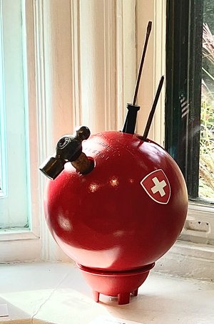 Swiss Army Bowling Ball by Joe Harness (2025)