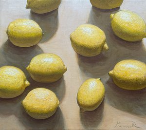Lemons on Table by Kenichi Ikeda (2026)
