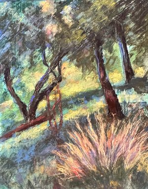 An opening on the Trail  by Rebecca Guinn (2026)
