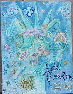 Let Freedom RING by Jenny C Bustamante