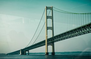 Mackinaw Bridge by Benjamin McCurtis (2025)