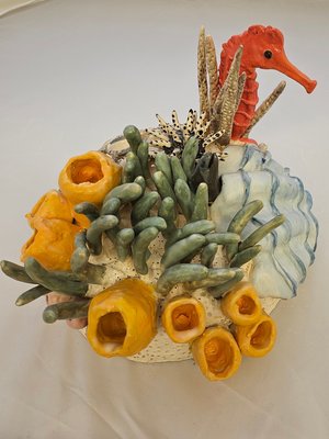 Seahorse Coral Garden by Diane Delaney (2024)