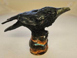 Turquoise Raven by Diane Delaney (2024)
