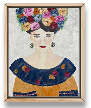 Praying Lady by Cristina Saldaña (Dec. 2025)