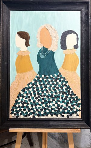 Bailadores Elegantes (Elegant Dancers) by Cristina Saldaña (2026)