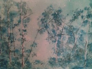 Blue Woods by Wendy Zirkin