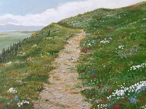 Hill Walk Washington State by Wendy Zirkin