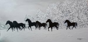 Winter run by Wendy Zirkin (2025)