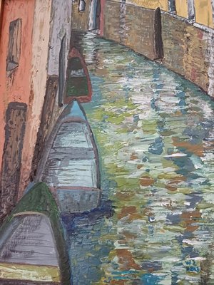 Venice small Canal by Wendy Zirkin