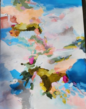 Runaway Acrylic 48x36 by Ruth Lundring (2025)