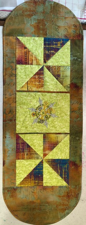 Steampunk Table Runner by Merry May (2023)