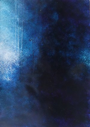 Blue by HAMIDEH SADEGHIEH