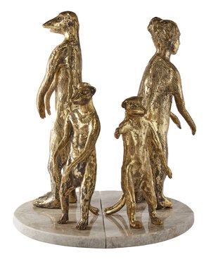 Meerkat Family by Anna Saginashvili (2023)