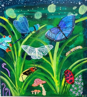 Kristin_Thomas_A_Gathering_in_the_Forest by Kristin Thomas