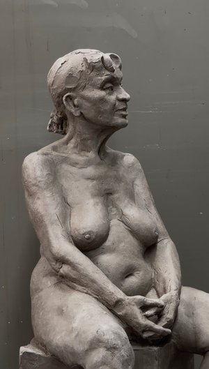 Cathy at Ease (angle II) by Dasha Bough (2025)