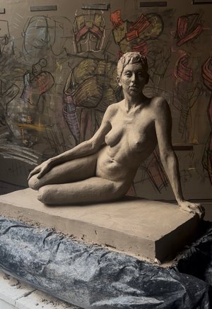 Ruby, Daydreaming Again (Angle II, Lighting II) by Dasha Bough (2025)