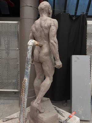 Aaron, Unarmed (Angle III) by Dasha Bough (2025)