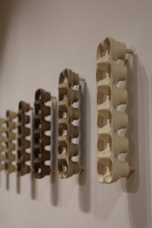 An Unsung Egg Carton series by Chaerin Hwang (2025)