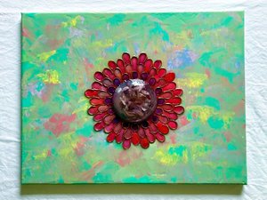 Zinnia's Reflection by Stephanie N. Blahut (2026)