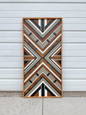 Reclaimed Wood Mosaic by Jordan Anderson (2025)