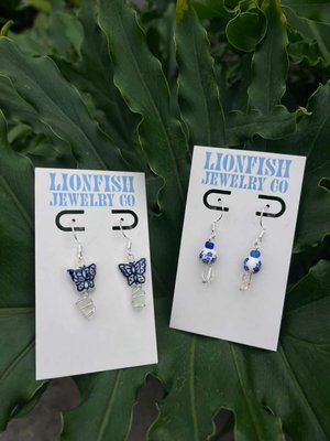 Silver Earrings by Hannah Leonard