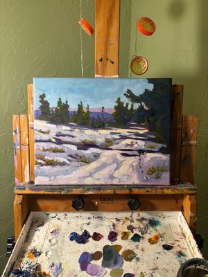 Macdonald Pass with Clyde by Ally Dzurka