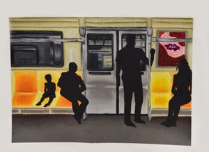 Subway Ride by Alli Holden
