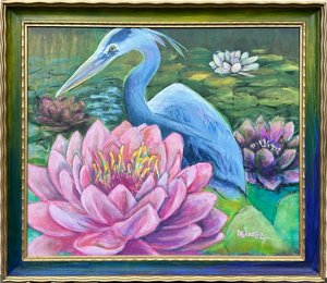 Lily Pond by Daisy Langston Juarez