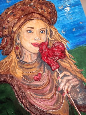 Slavic Goddess by Val Bugatti (2025)
