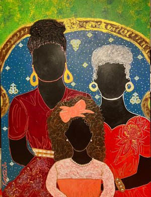 Original not available. Enhanced Giclee’ prints available in various sizes  by Victoria Donahue (2025)