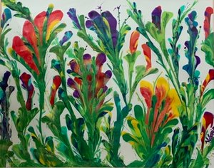 Dancing Flowers  by Victoria Donahue (2021)