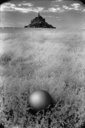 The Sphere at Mont. St. Michele by Gerald Janssen (1987)