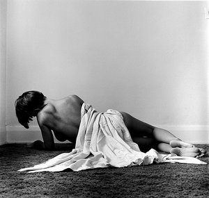 Nude with Draped Fabric by Gerald Janssen (1985)