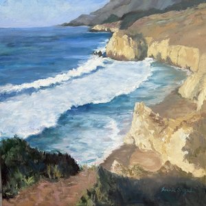 Big Sur Overlook by Bonnie Siegel