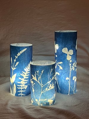 Pillar Fairy Lights by Clelia Fiore