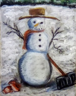 IMG_2025-12-22-18-25-40-676~2 Snowman by Lisa M Smith (2025)