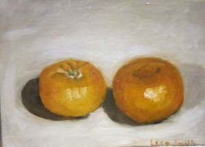 IMG_2024-10-23-22-56-30-032~2 Tangerines still life  by Lisa M Smith (2025)