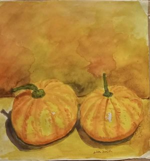 FB_IMG_4397725158306605925 pumpkins still life  by Lisa M Smith (2025)