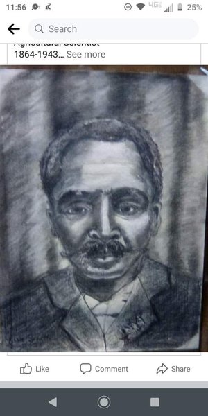 FB_IMG_2456705012171606412 George Washington Carver  by Lisa M Smith (2023)