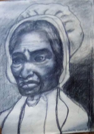 FB_IMG_7376665652516633476 "Ain't I A Woman" Sojourner Truth  by Lisa M Smith (2023)