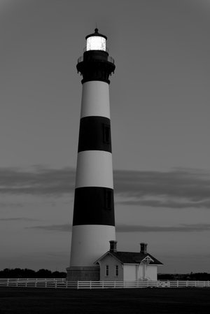 Dusk At Bodie Island Lighthouse by James Rost