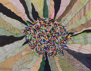Caffeine Crystalized by Margaret Pratt