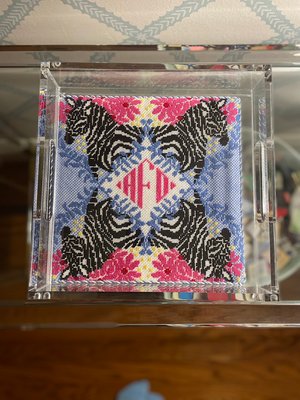 Zebra Tray Insert by Anne Fisher (2023)