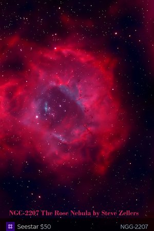 Rose Nebula by Steven Zellers (2025)