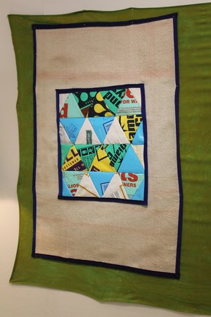 Salt Quilt and Polypropylene Weaving by Val Buchheister (2025)