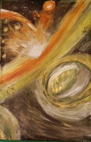 Esplosione Cosmica  by Anisoara Marin